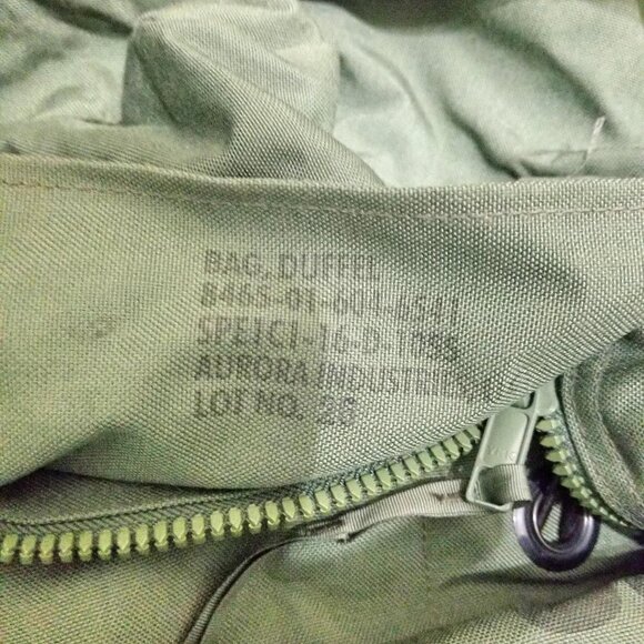 Rothco Gen II Enhanced Nylon Duffle Bag Backpack Tactical 2 Strap Army - Picture 6 of 9